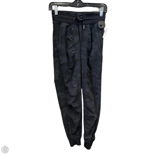 Athletic Pants By Lululemon In Black, Size: Xs