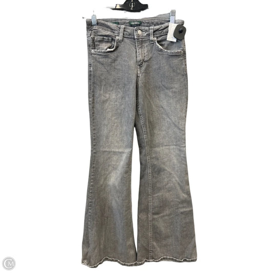 Jeans Flared By Wild Fable In Grey Denim, Size: 4
