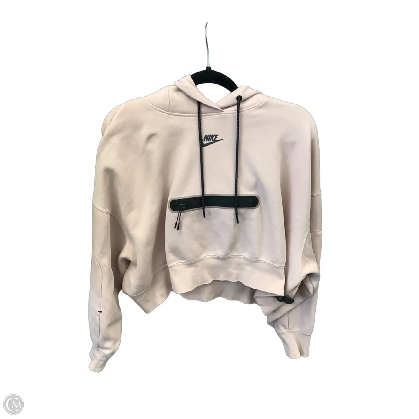 Athletic Sweatshirt Hoodie By Nike Apparel In Pink, Size: S