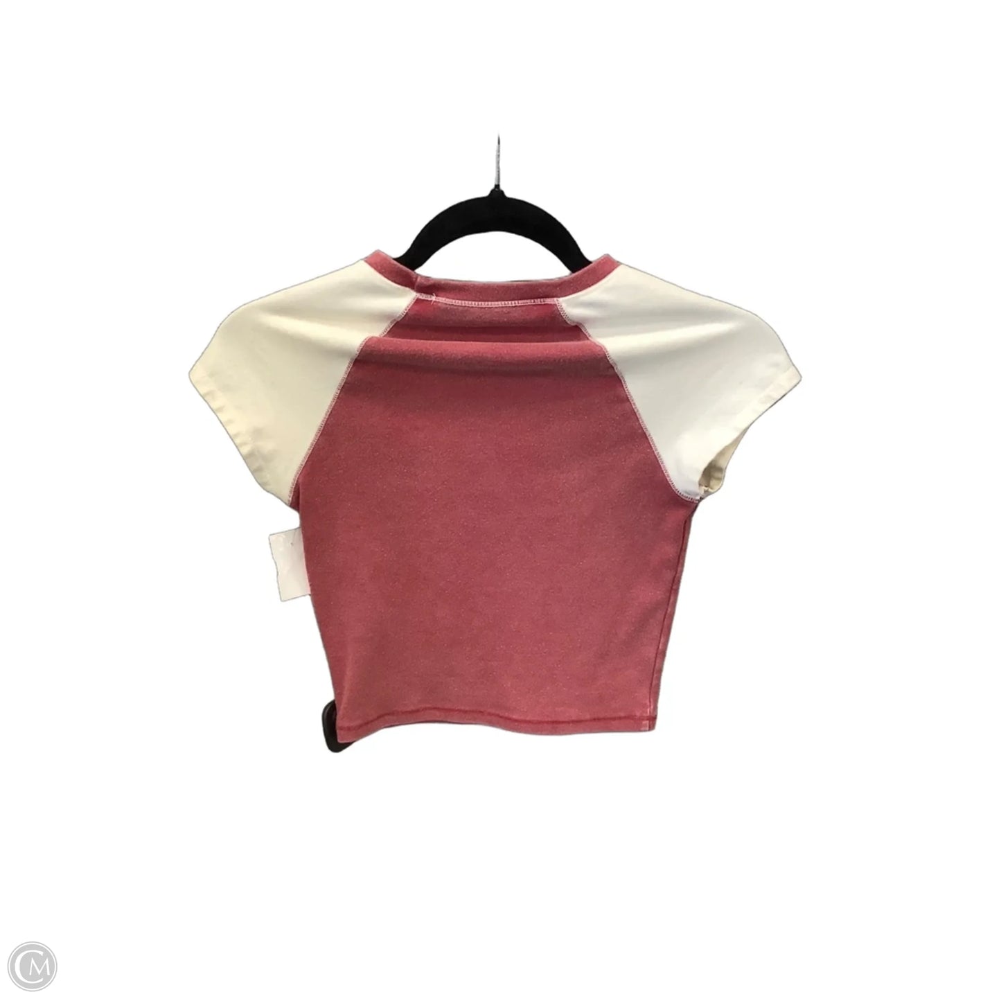 Top Short Sleeve By Clothes Mentor In Red & White, Size: S