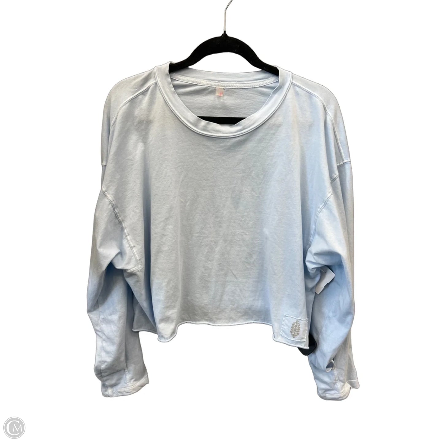Top Long Sleeve By Free People In Blue, Size: S