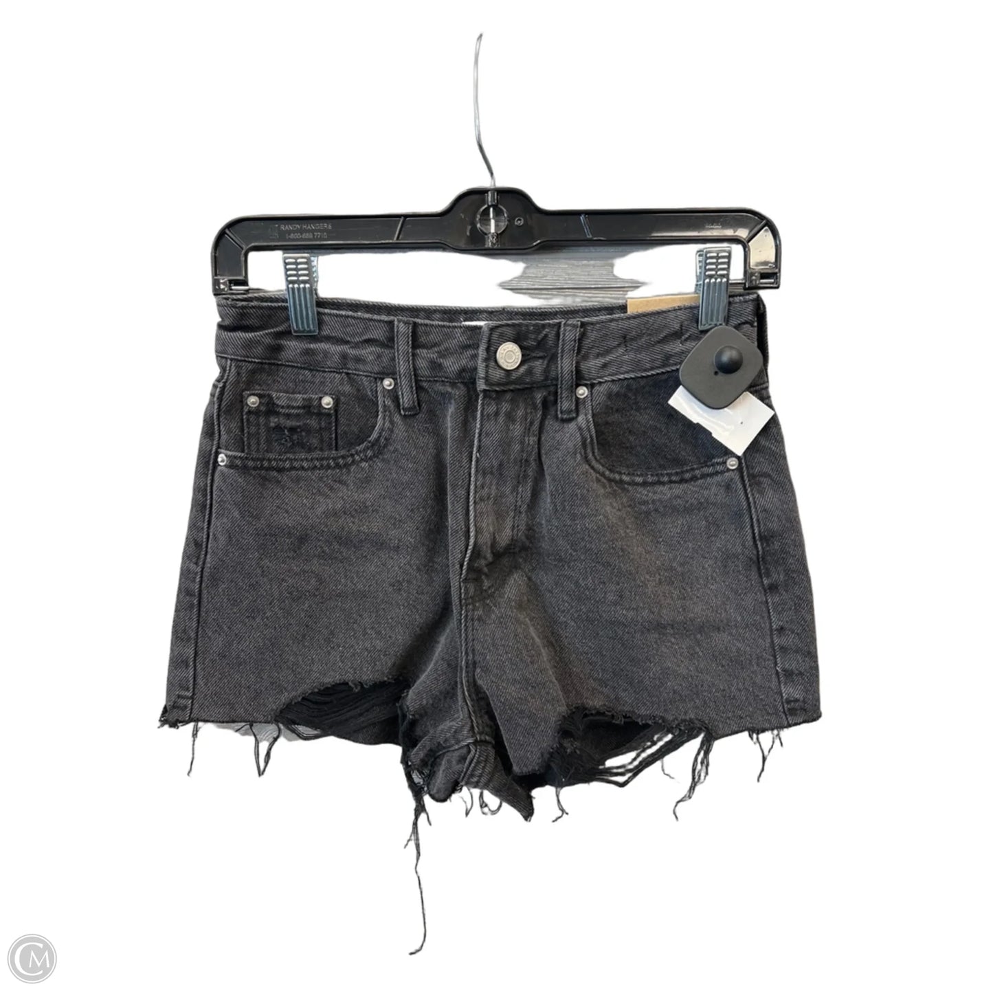 Shorts By Pacsun In Black Denim, Size: 2