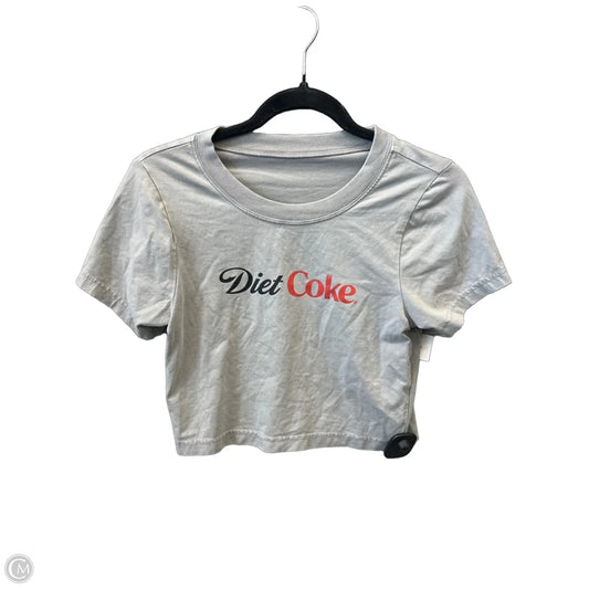 Top Short Sleeve Basic By Clothes Mentor In Grey, Size: S