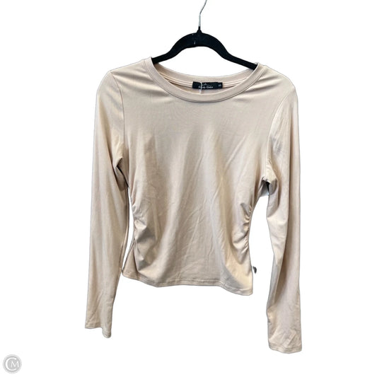 Top Long Sleeve By Trendy Queen In Cream, Size: S