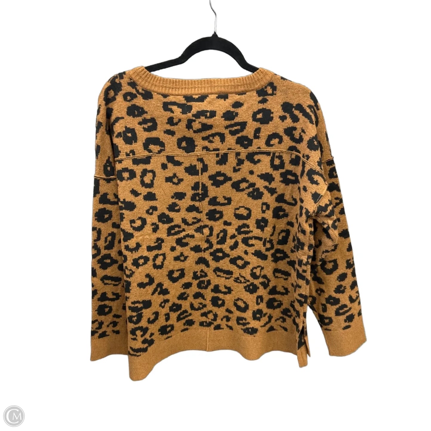 Sweater By Knox Rose In Animal Print, Size: Xxl