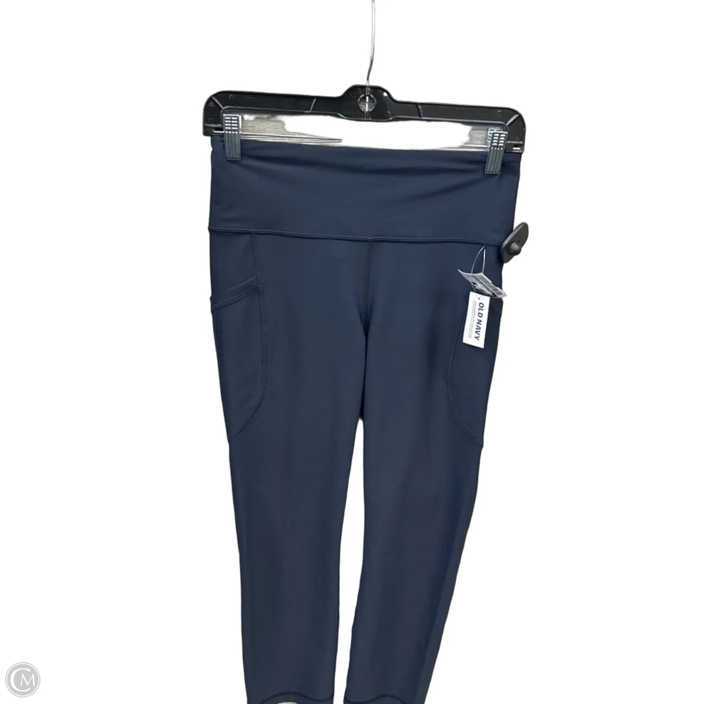 Athletic Leggings Capris By Old Navy In Navy, Size: M