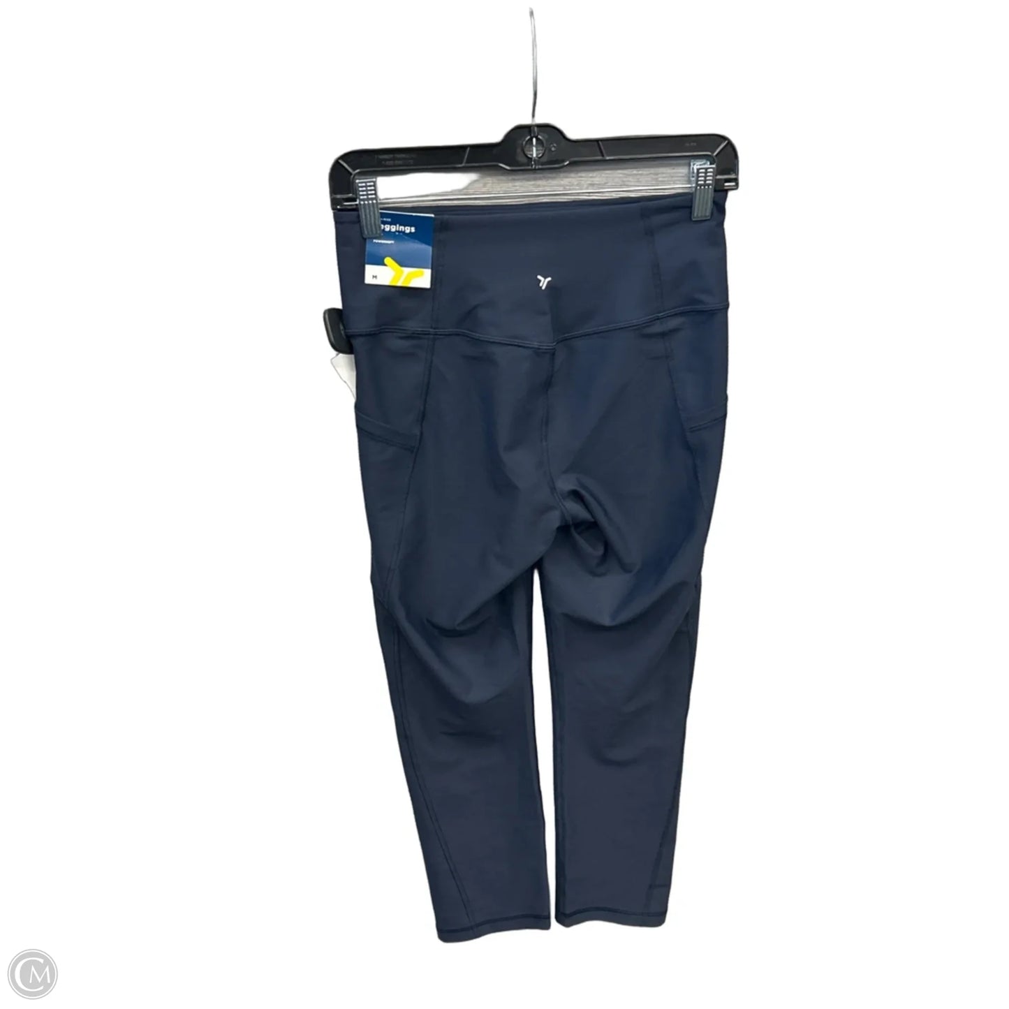Athletic Leggings Capris By Old Navy In Navy, Size: M