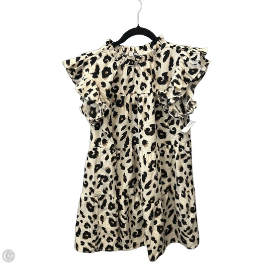 Dress Casual Short By Jodifl In Animal Print, Size: S