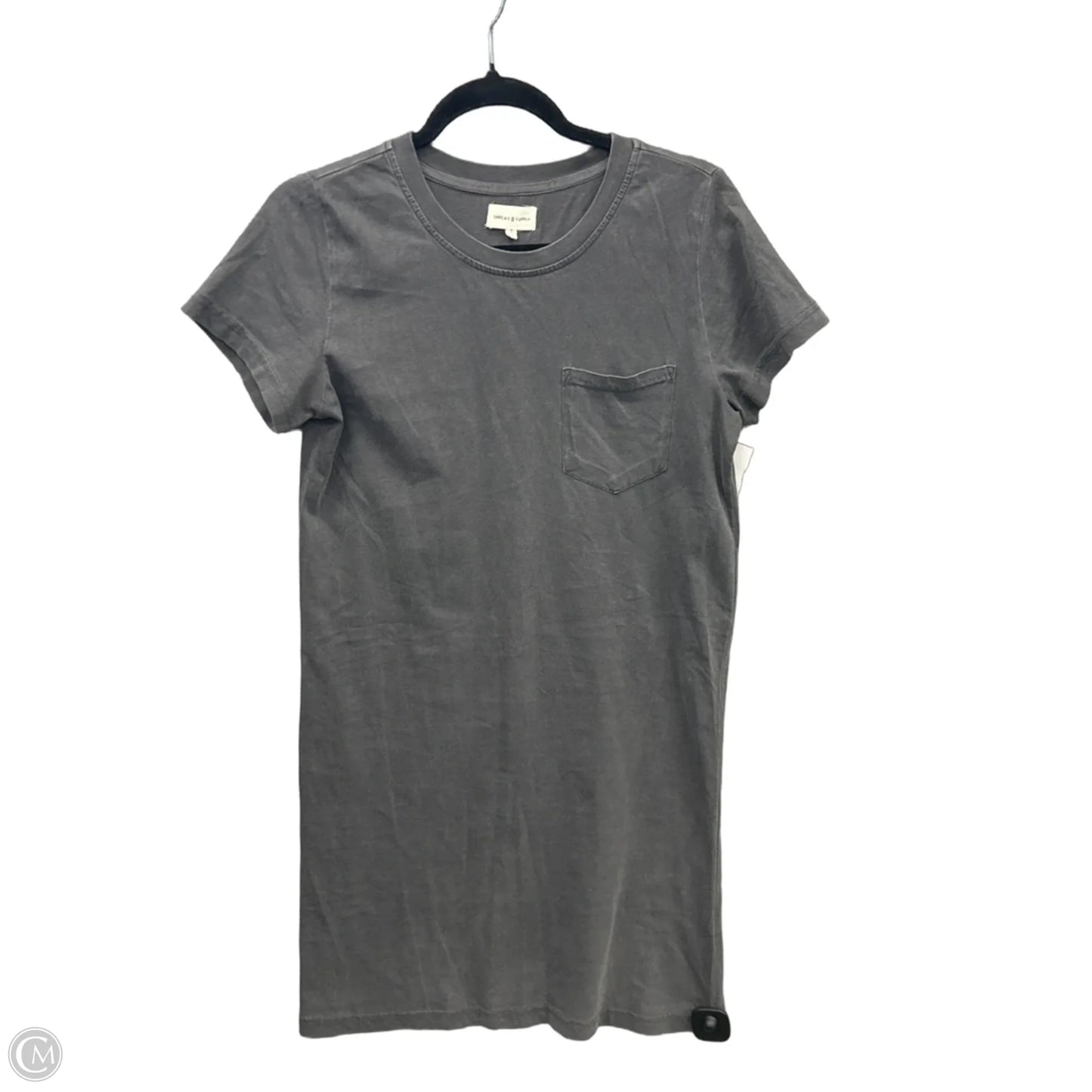 Dress Casual Midi By Thread And Supply In Grey, Size: S