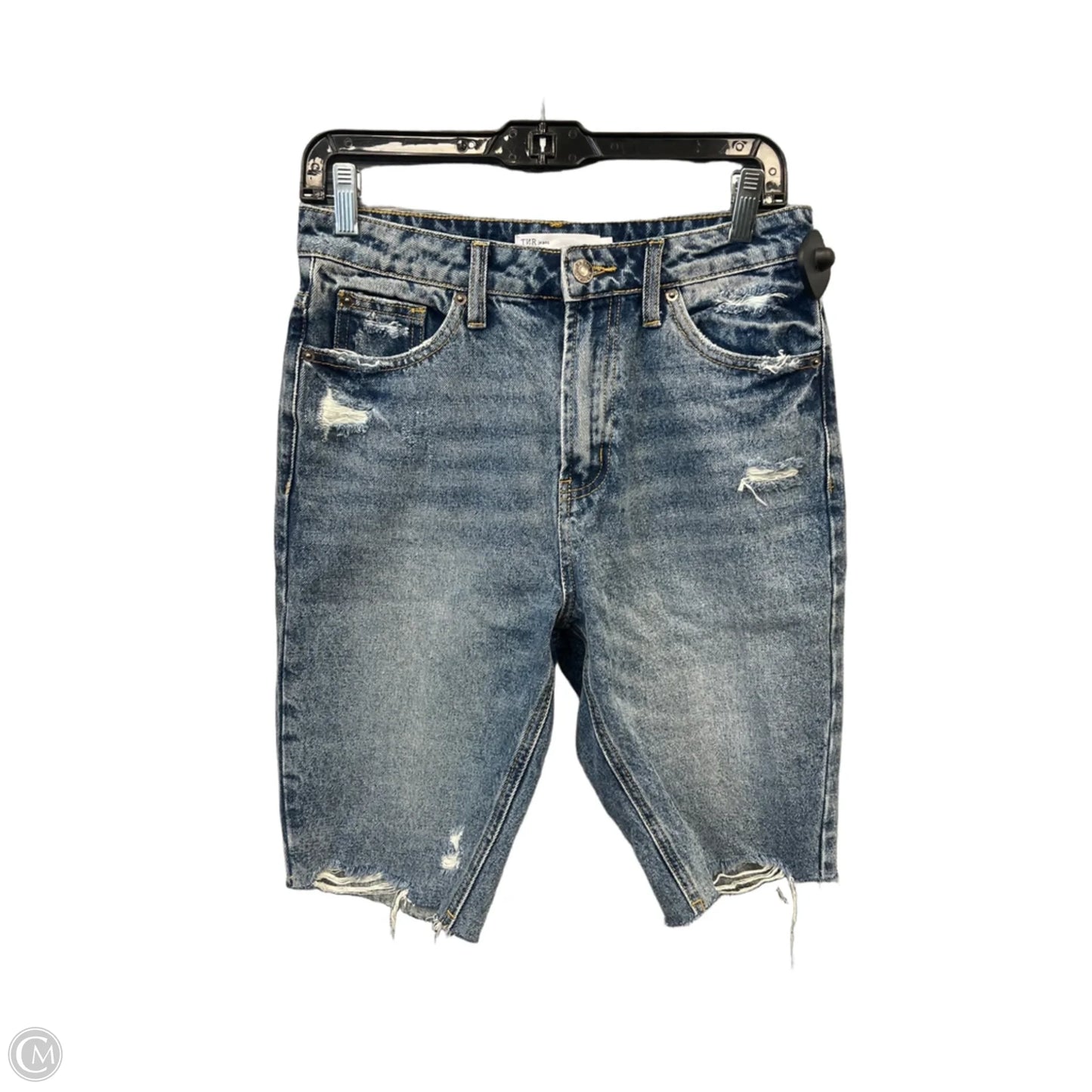 Shorts By Clothes Mentor In Blue Denim, Size: 4