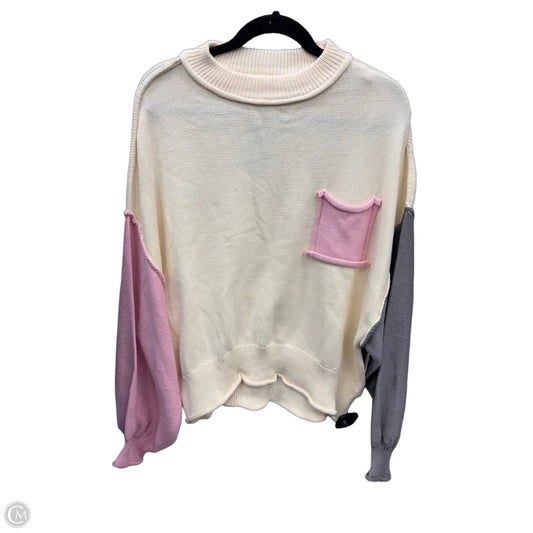 Sweater By Pol In Cream, Size: S