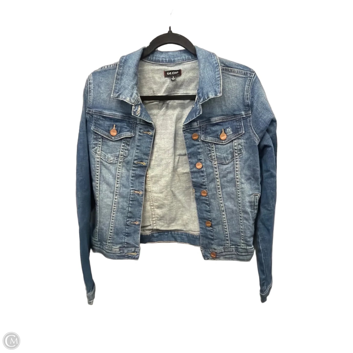 Jacket Denim By Dear John In Blue Denim, Size: S