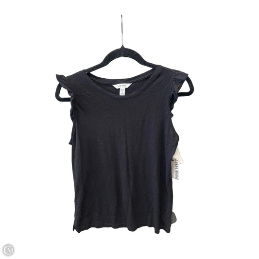Top Sleeveless By Nine West In Black, Size: S
