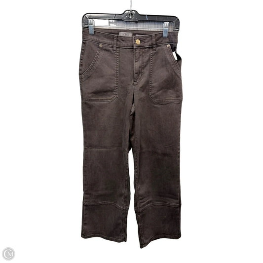 Jeans Wide Leg By Logo In Black Denim, Size: 0