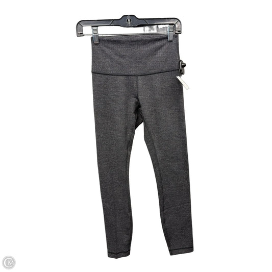 Athletic Leggings By Lululemon In Grey, Size: S