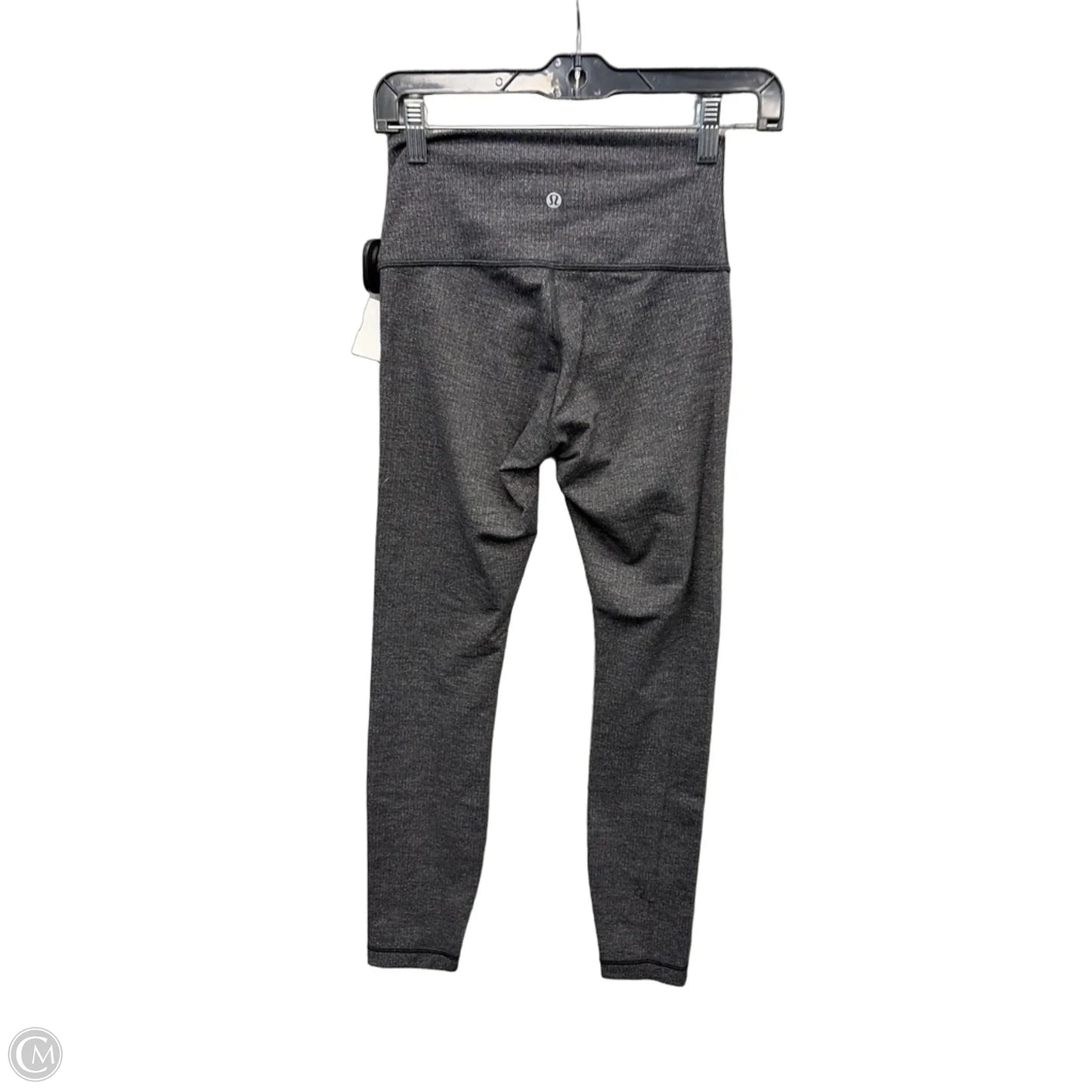 Athletic Leggings By Lululemon In Grey, Size: S