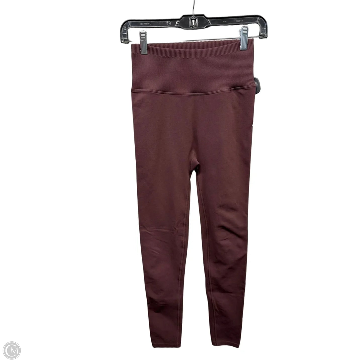 Athletic Leggings By Clothes Mentor In Maroon, Size: S