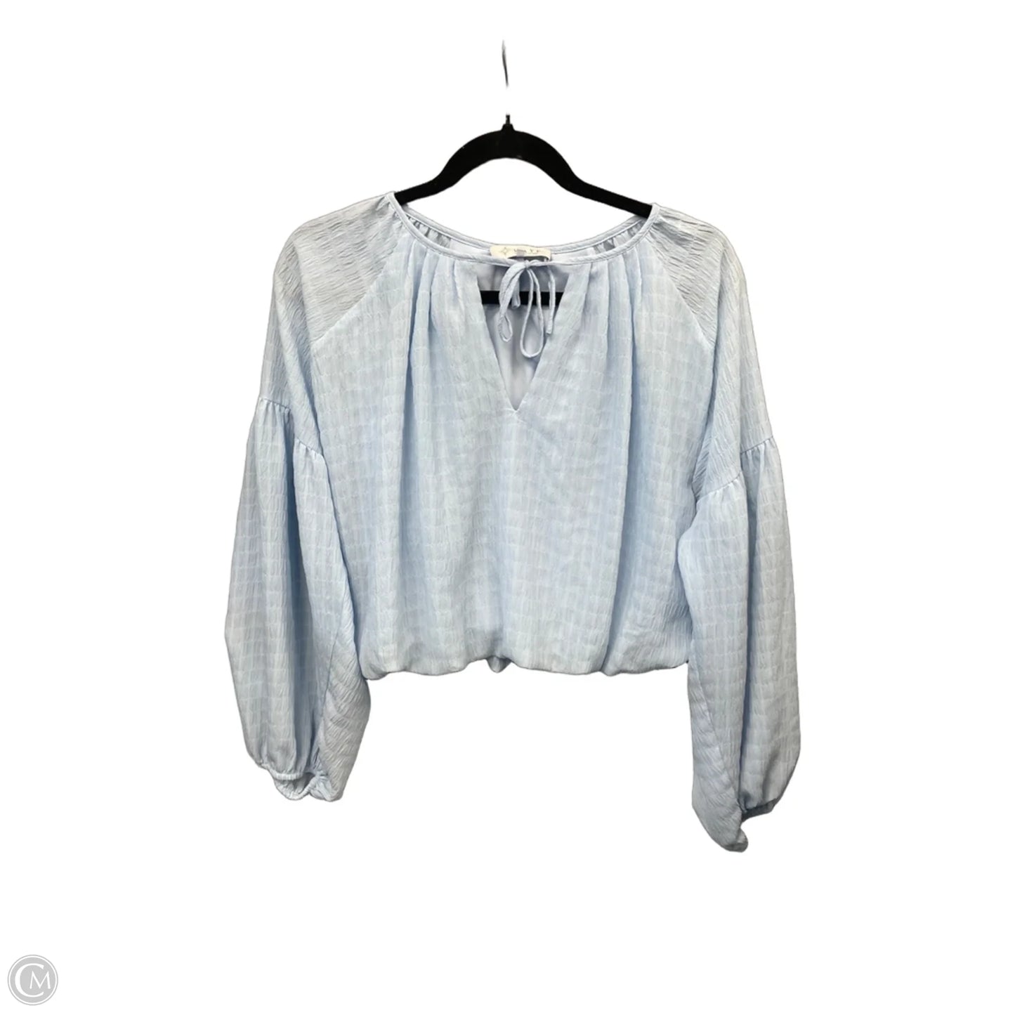 Top Long Sleeve By Wayf In Blue, Size: S