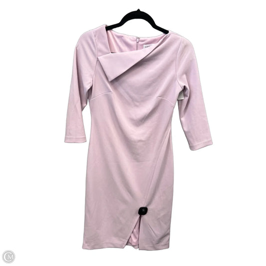Dress Work By Calvin Klein In Purple, Size: S