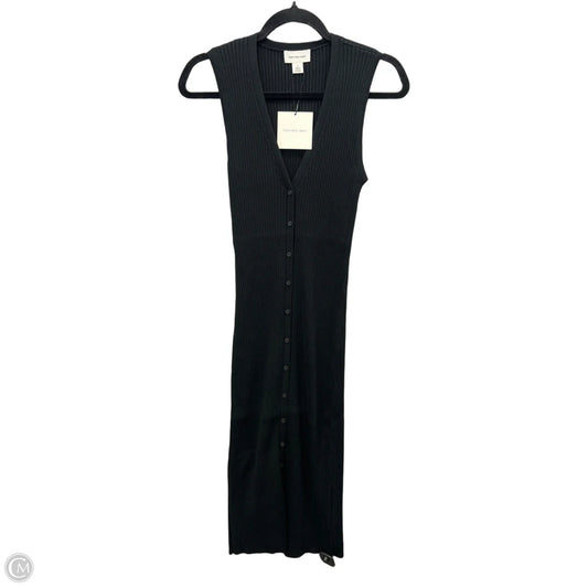 Dress Casual Maxi By Calvin Klein In Black, Size: L