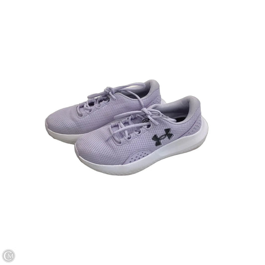 Shoes Athletic By Under Armour In Purple, Size: 7.5