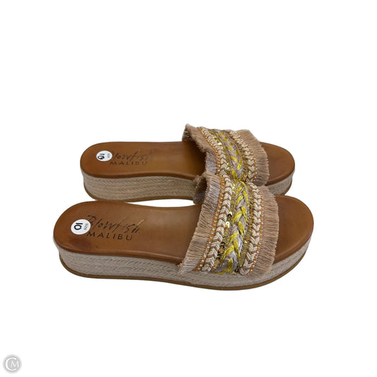 Sandals Flats By Blowfish In Brown, Size: 10