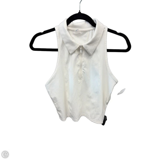 Athletic Tank Top By Old Navy In White, Size: M