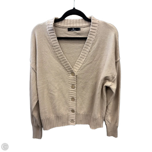 Sweater Cardigan By Lillusory In Brown, Size: L