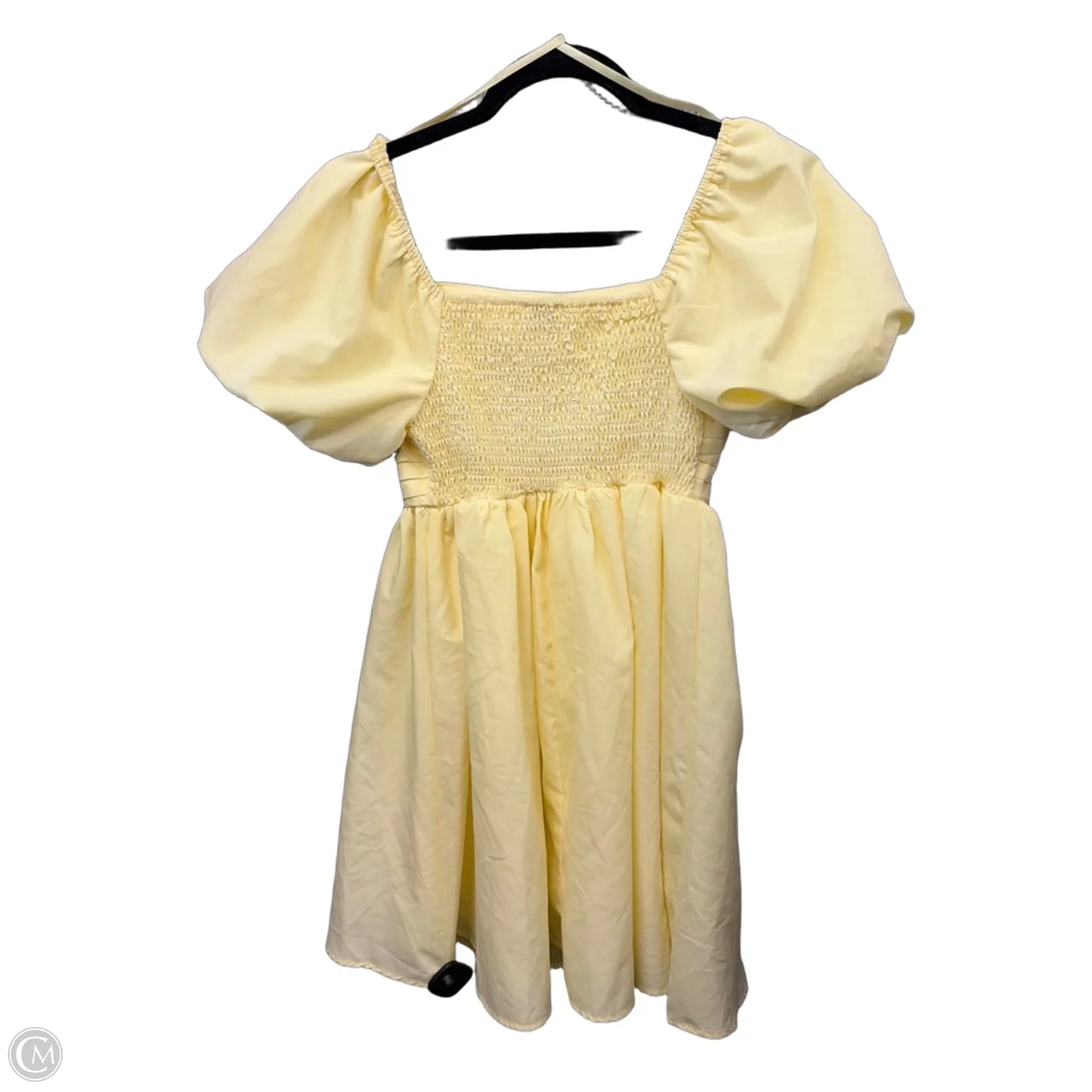 Dress Casual Short By She + Sky In Yellow, Size: S