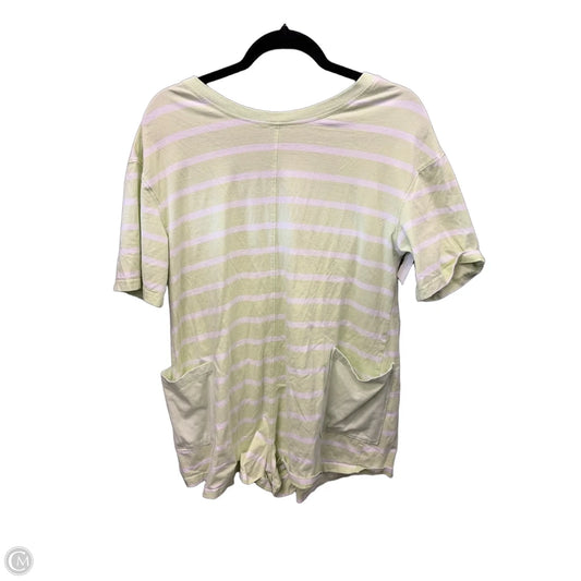 Romper By Clothes Mentor In Striped Pattern, Size: S