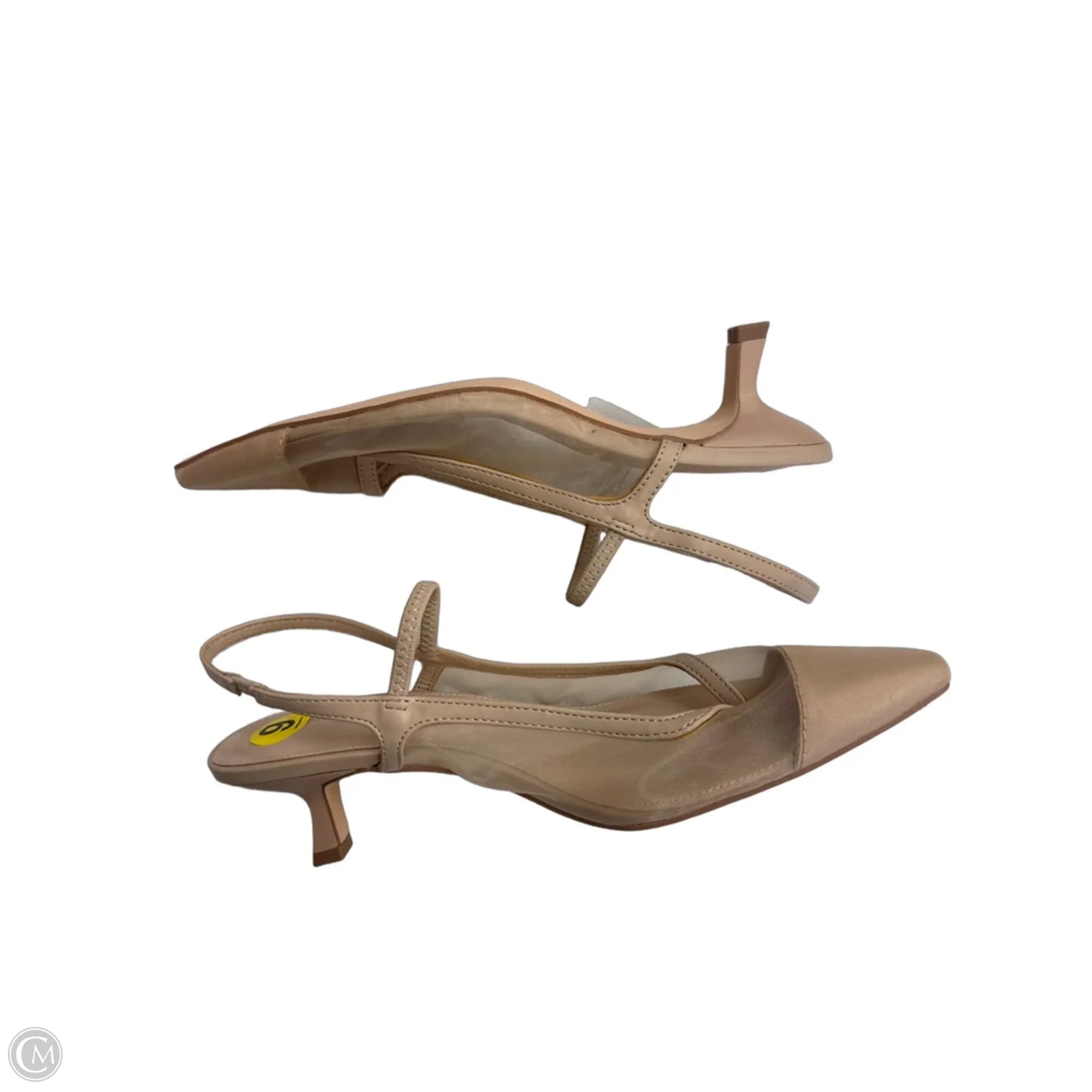 Shoes Heels Kitten By Cushionaire In Cream, Size: 9