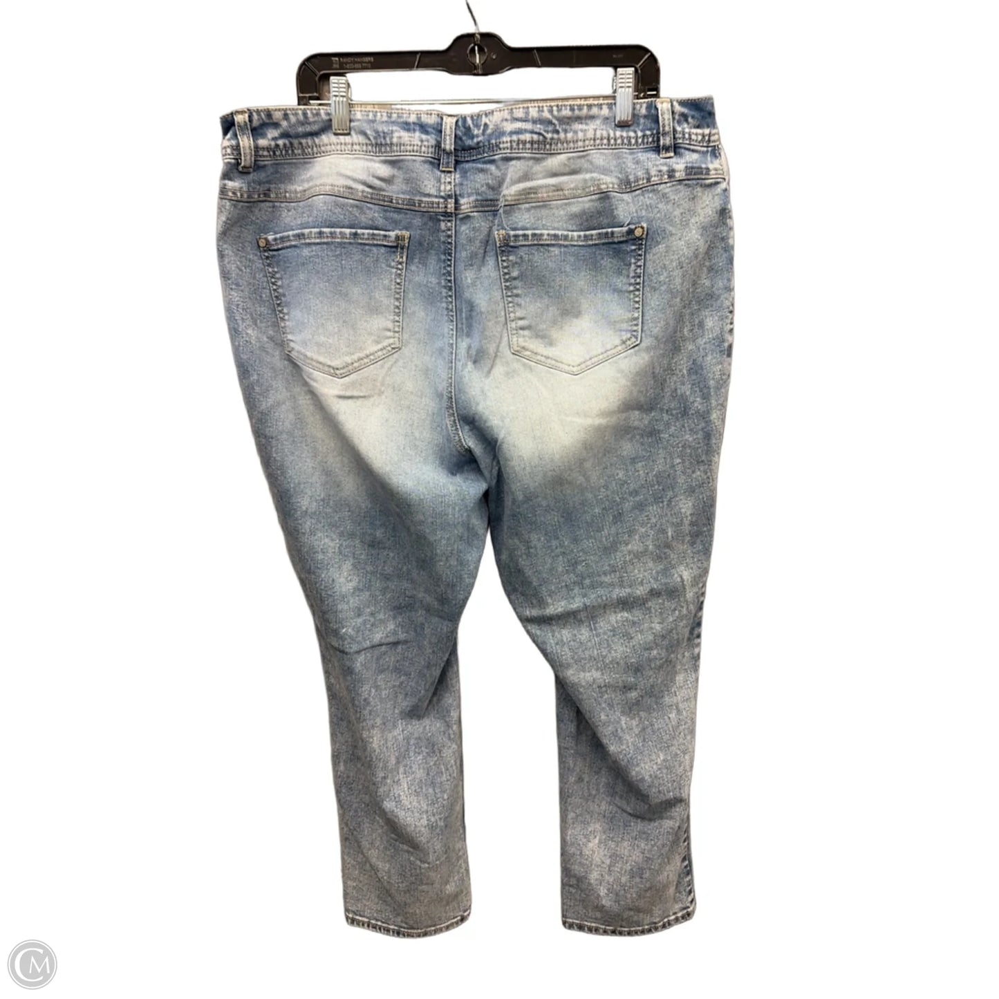 Jeans Skinny By Cato In Blue Denim, Size: 18
