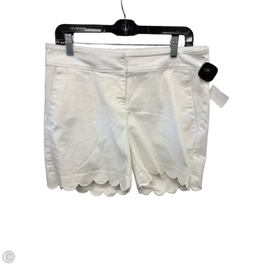 Shorts By Isaac Mizrahi In White, Size: 12