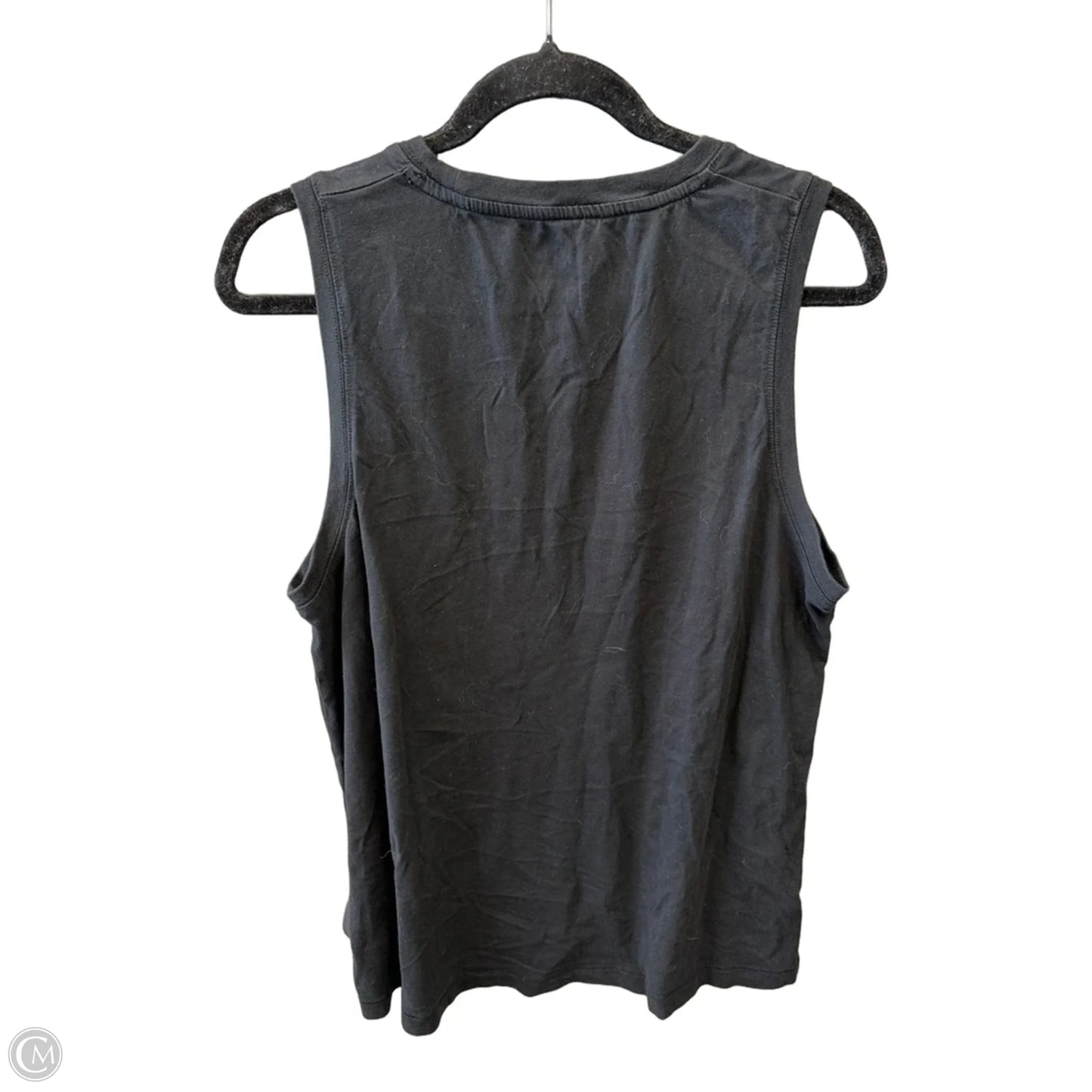 Athletic Tank Top By Fabletics In Black, Size: L