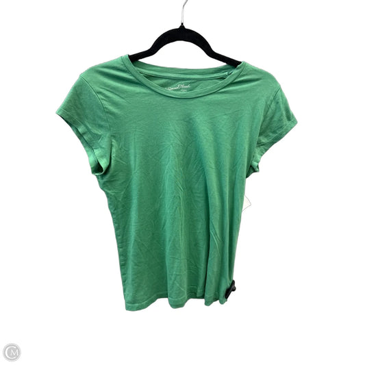 Top Short Sleeve Basic By Universal Thread In Green, Size: M