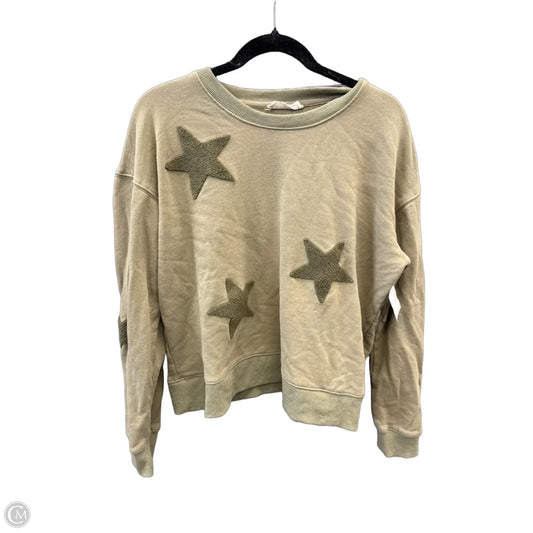Sweatshirt Crewneck By By Together In Green, Size: L
