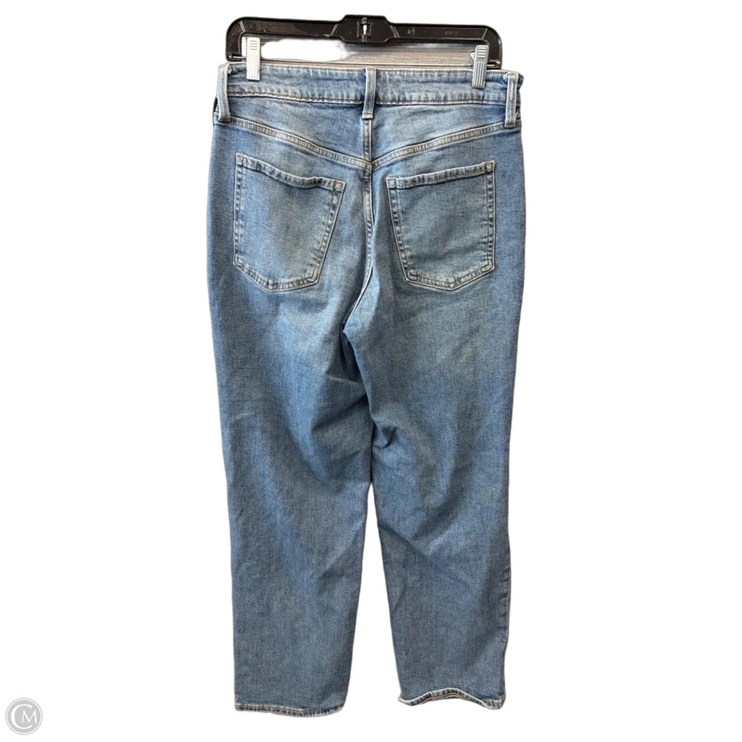 Jeans Straight By Old Navy In Blue Denim, Size: 10