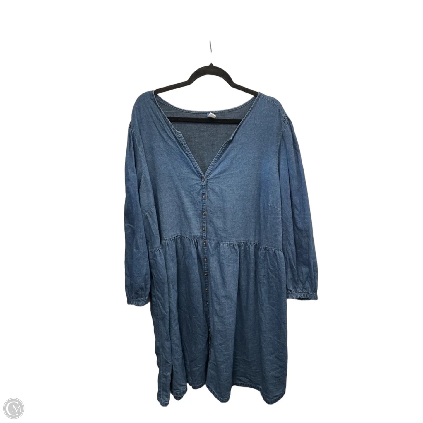 Dress Casual Short By Old Navy In Blue, Size: 3x