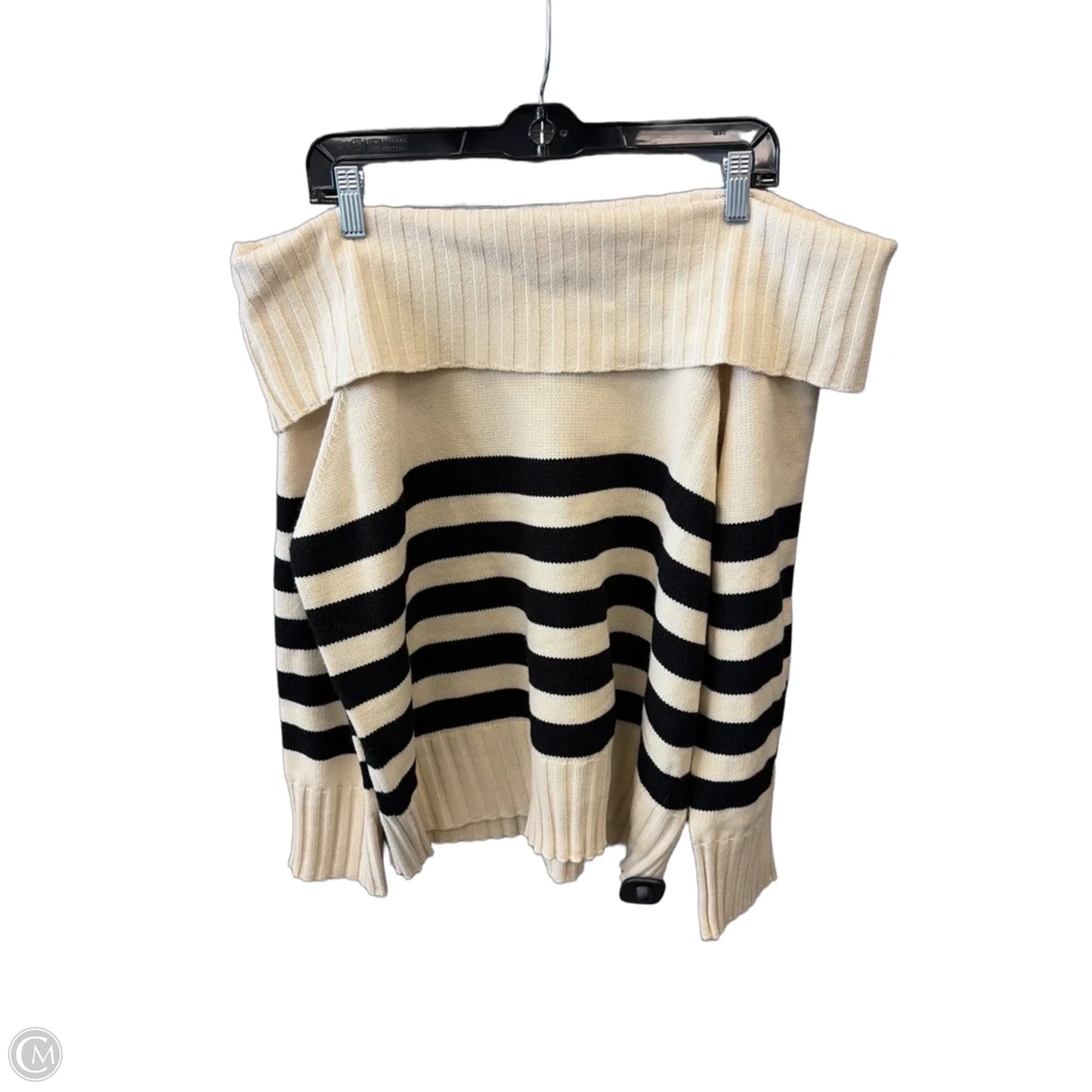 Sweater By Le Lis In Striped Pattern, Size: L