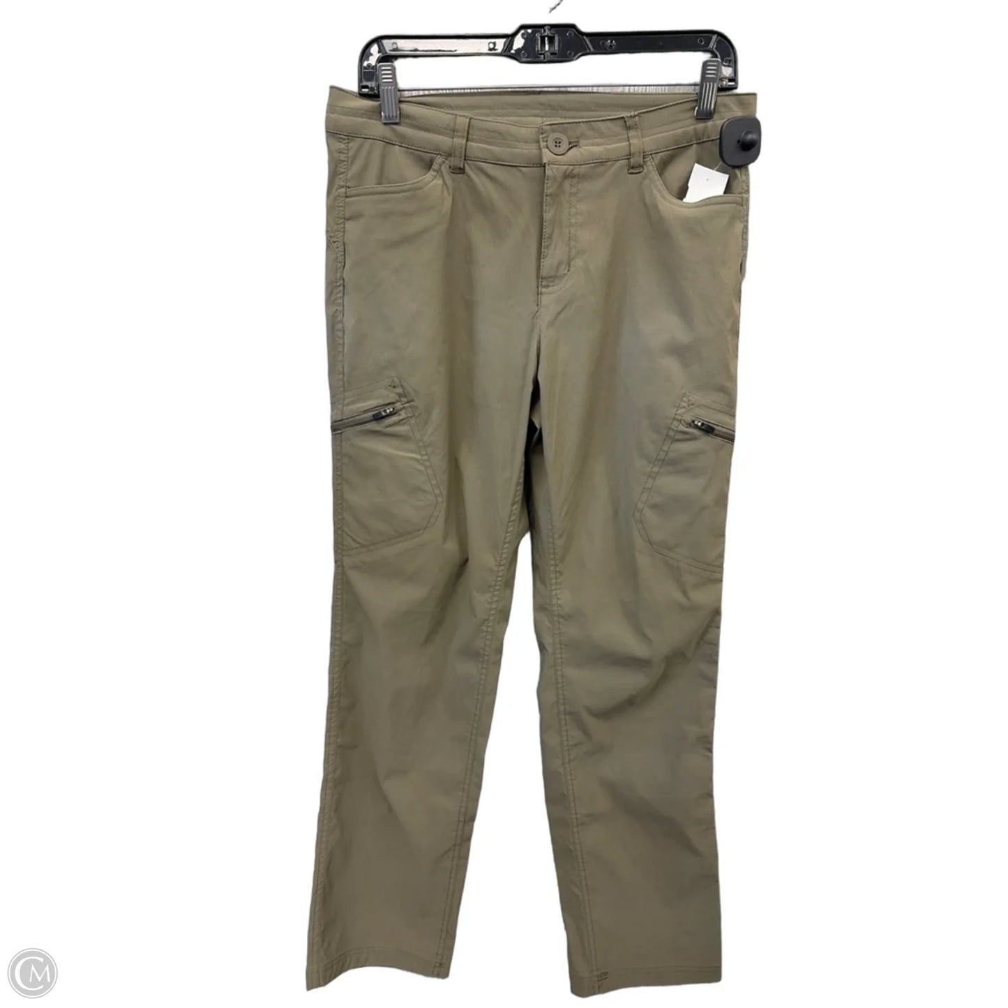 Athletic Pants By Eddie Bauer In Green, Size: M