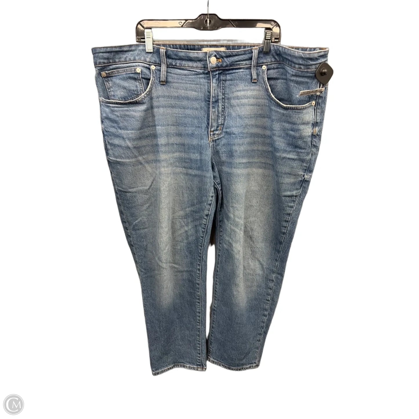Jeans Straight By Madewell In Blue Denim, Size: 20