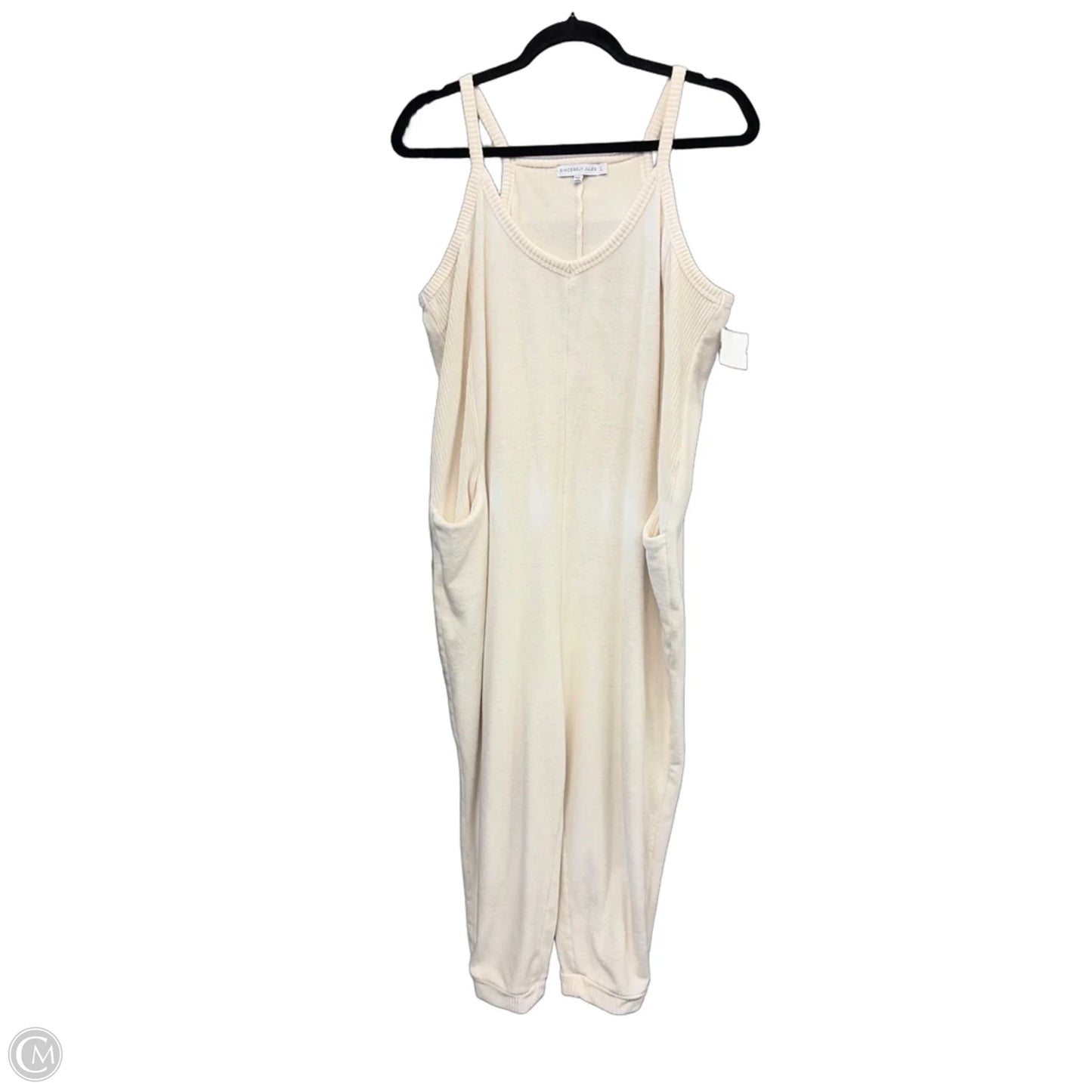 Jumpsuit By Sincerely Jules In Cream, Size: L
