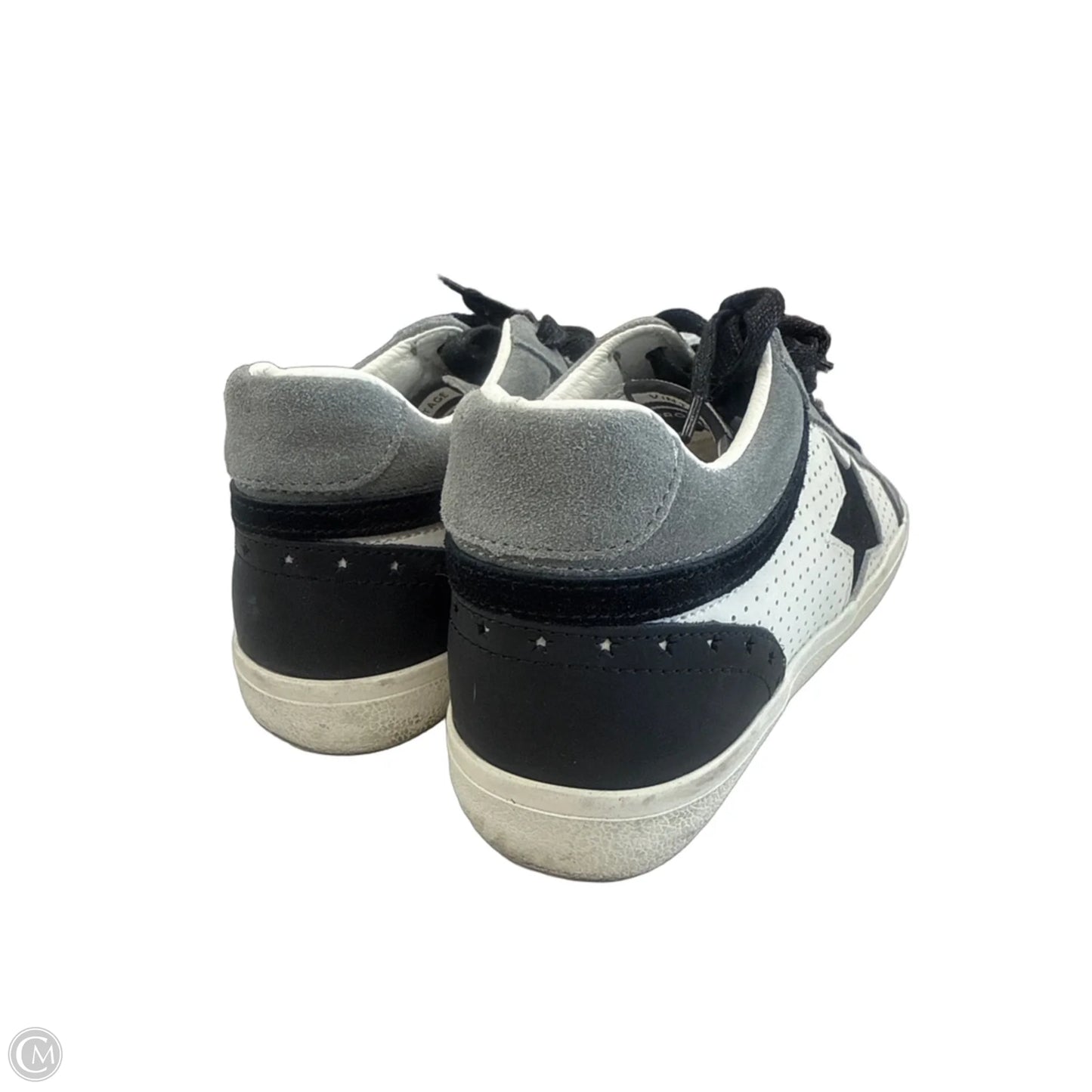 Shoes Sneakers By Vintage Havana In Grey & White, Size: 7.5