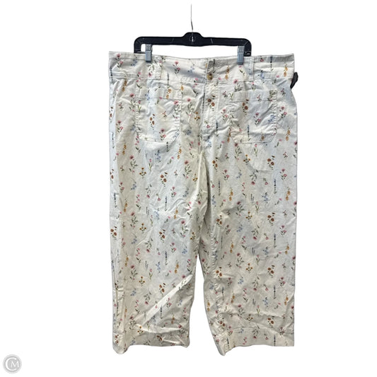 Pants Other By Lc Lauren Conrad In Floral Print, Size: 22