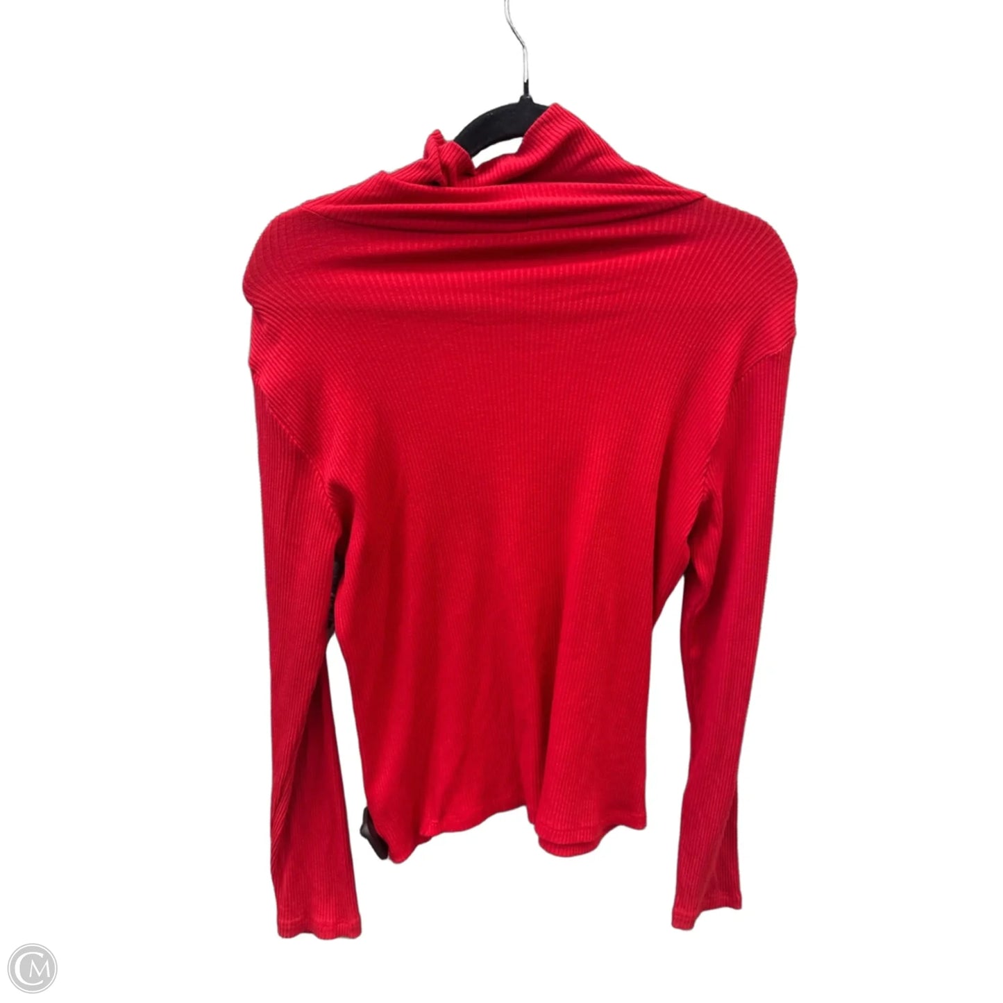 Top Long Sleeve By Old Navy In Red, Size: L