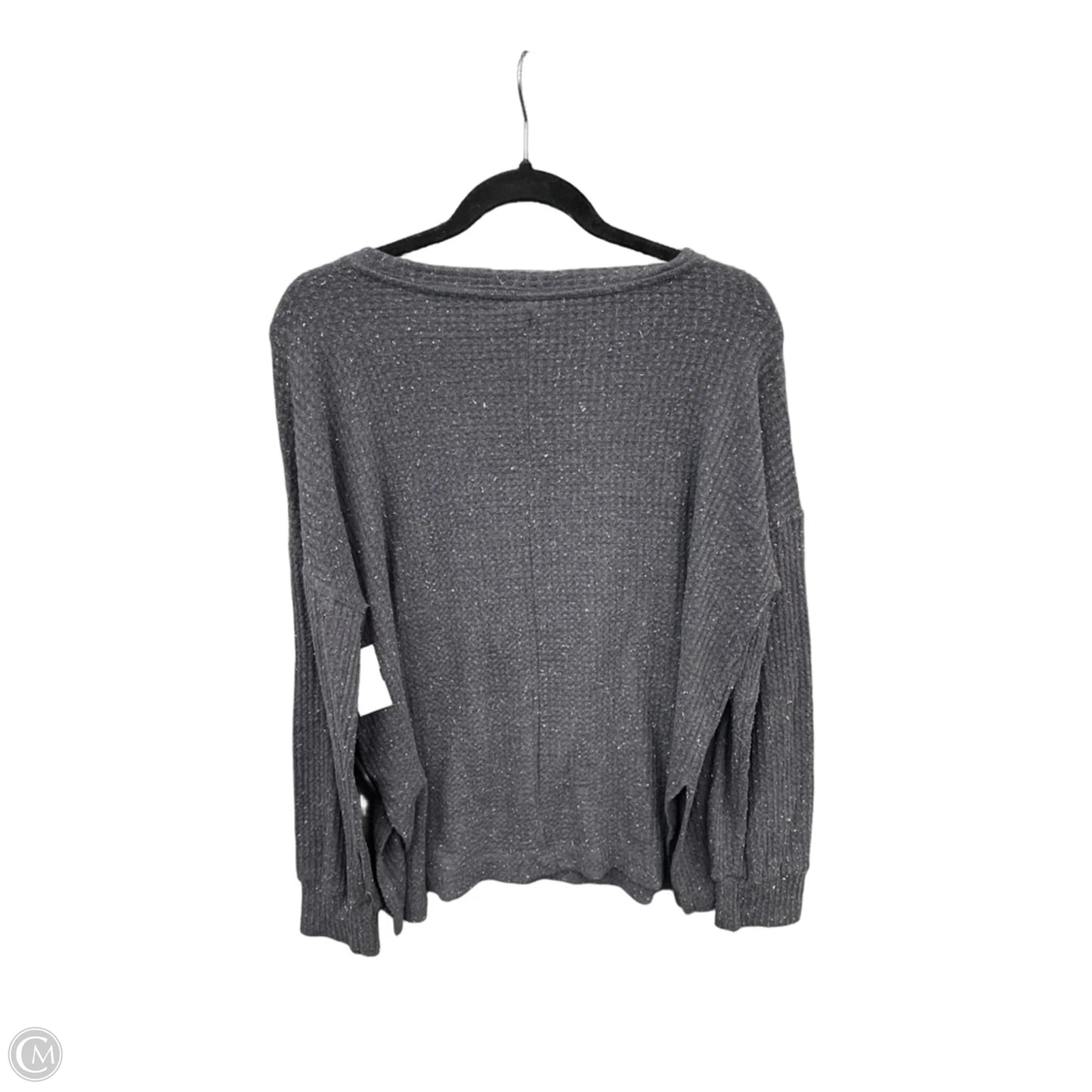 Top Long Sleeve By Old Navy In Grey, Size: L