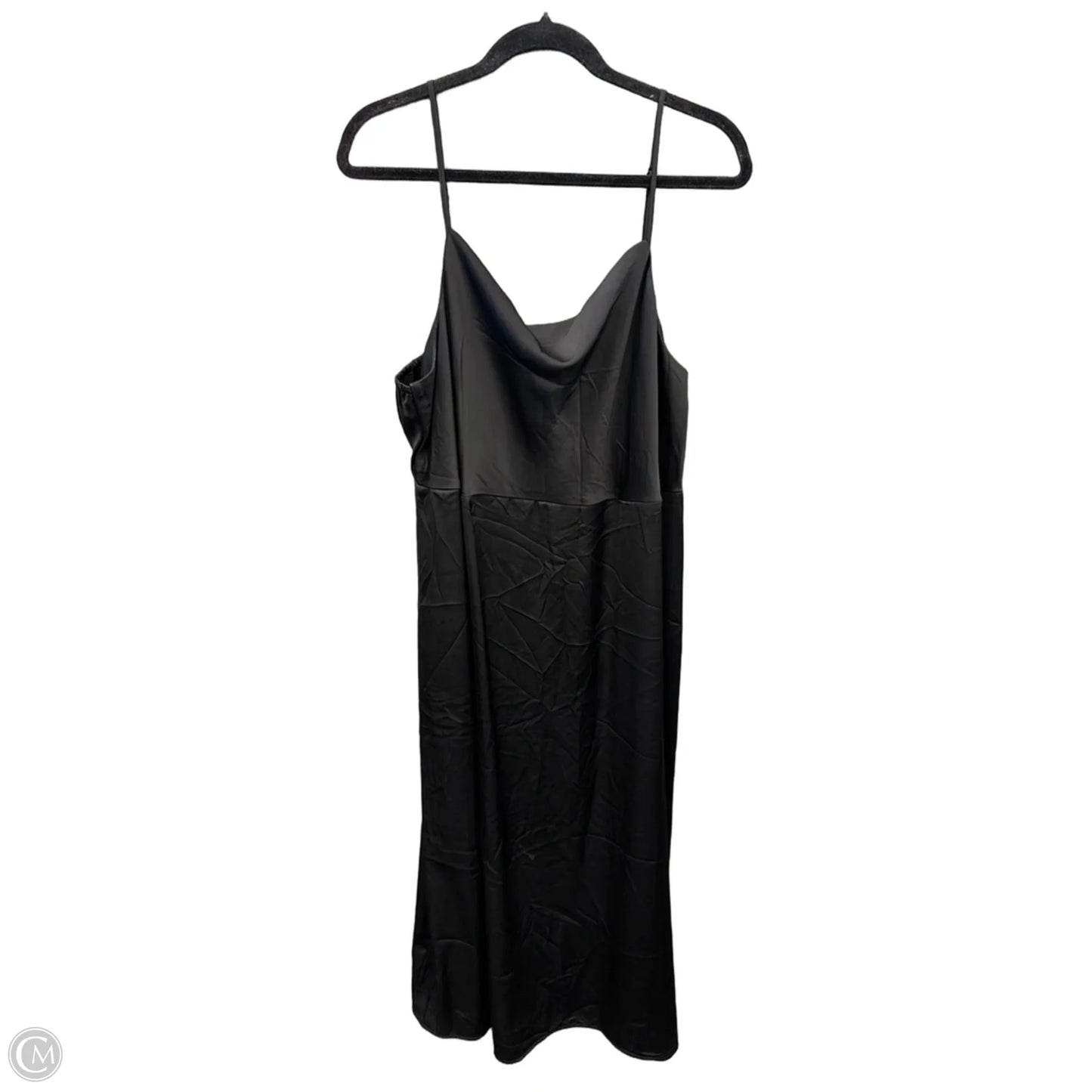 Dress Casual Midi By Old Navy In Black, Size: Xl