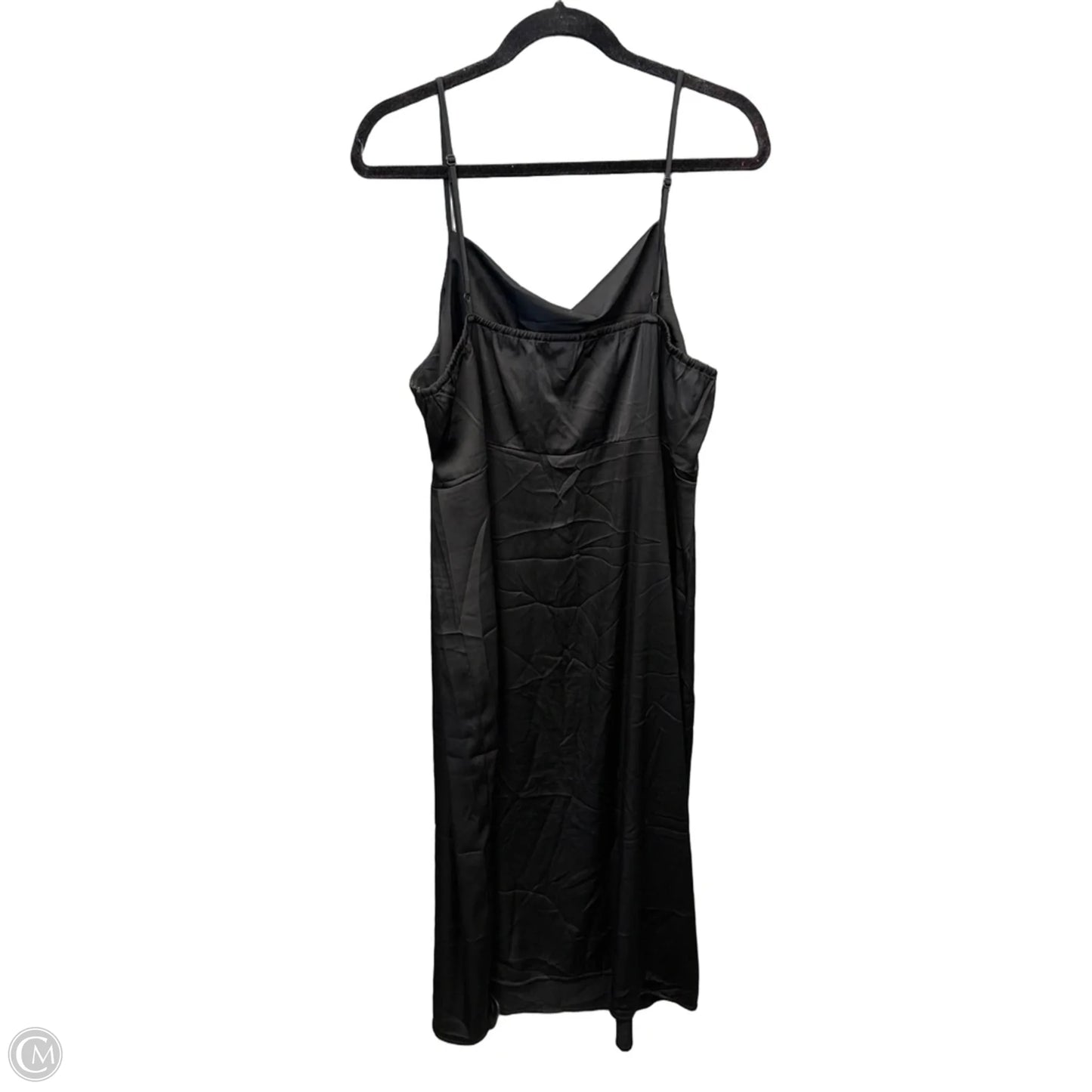 Dress Casual Midi By Old Navy In Black, Size: Xl