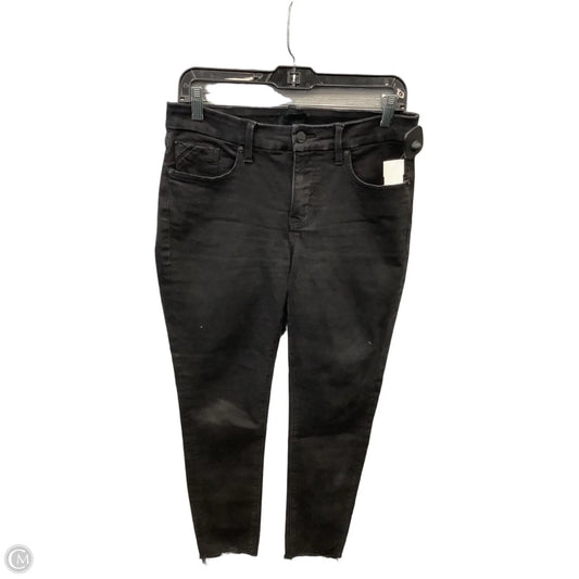 Jeans Skinny By Buckle Black In Blue Denim, Size: 6