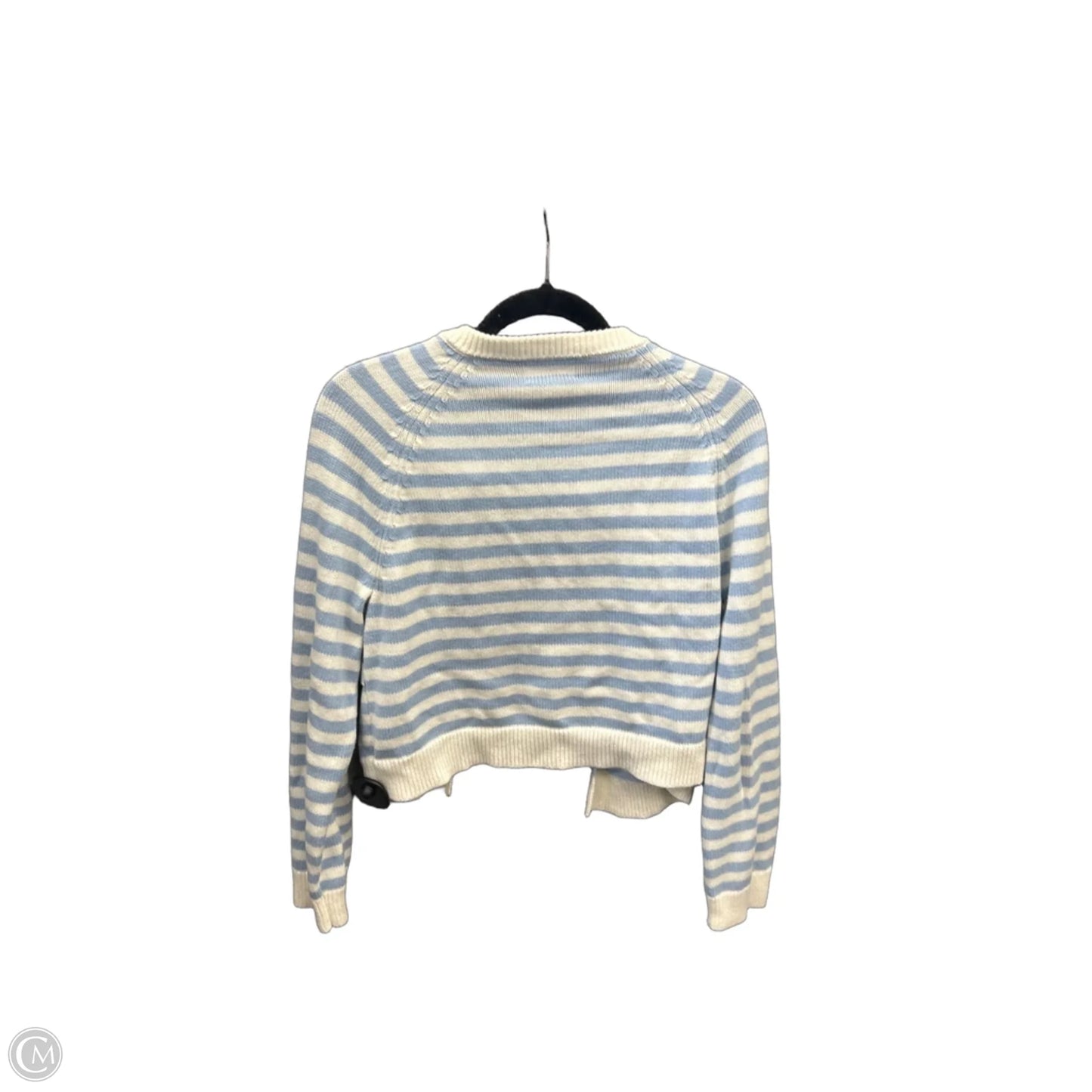 Cardigan By Universal Thread In Striped Pattern, Size: M